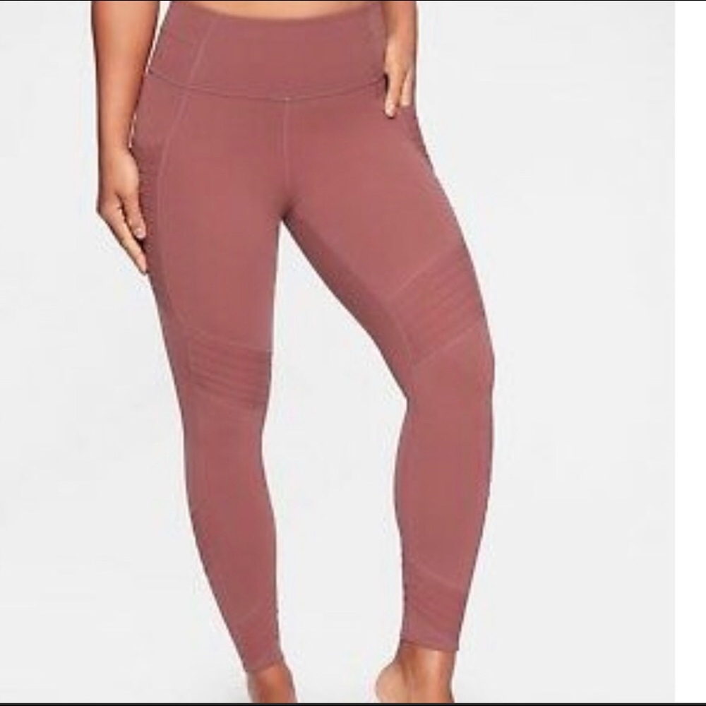 Athleta Stash Pocket Moto Tight in PowerVita